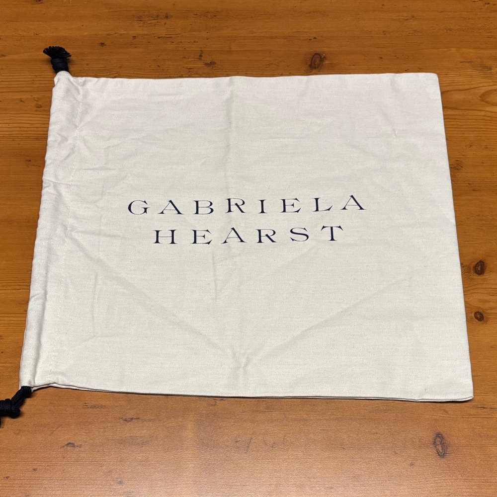 Gabriela Hearst Cream Dust Bag 16”x14”